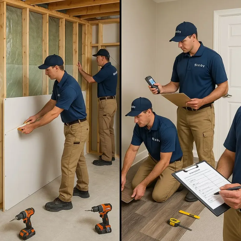 Repairs and Reconstruction process in North Key Largo, FL